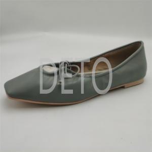 2024 New model Spring olive green ballet flats DT0138